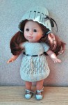 Robe et chapeau cloche
